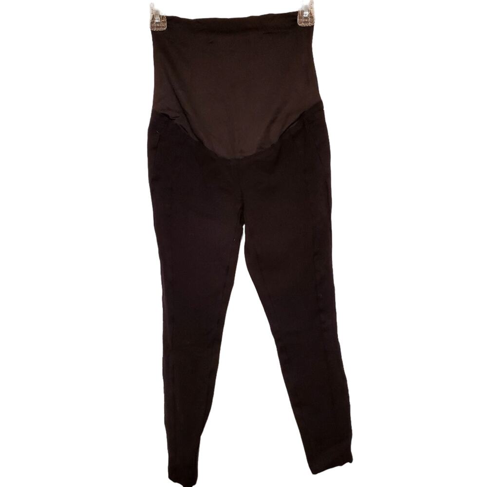 LOFT Maternity Pants PETITE Black Size XS